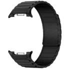 For Samsung Galaxy Watch8 / Watch8 Classic Tri-beads Magnetic Silicone Watch Band(Black) - 3