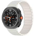 For Samsung Galaxy Watch8 / Watch8 Classic Tri-beads Magnetic Silicone Watch Band(Starlight) - 1