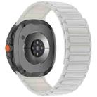 For Samsung Galaxy Watch8 / Watch8 Classic Tri-beads Magnetic Silicone Watch Band(Starlight) - 2