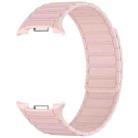 For Samsung Galaxy Watch8 / Watch8 Classic Tri-beads Magnetic Silicone Watch Band(Pink) - 3