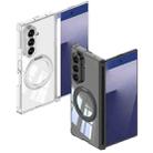 For Samsung Galaxy Z Fold7 5G Foldable Airbag MagSafe Ring Holder Phone Case(Transparent) - 3