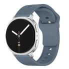 For Samsung Galaxy Watch8 / Watch8 Classic Round Dots Stud Buckle Silicone Watch Band(Navy Blue) - 1