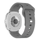 For Samsung Galaxy Watch8 / Watch8 Classic Round Dots Stud Buckle Silicone Watch Band(Gray) - 2