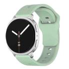 For Samsung Galaxy Watch8 / Watch8 Classic Round Dots Stud Buckle Silicone Watch Band(Teal Blue) - 1