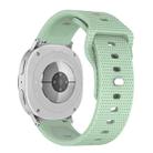 For Samsung Galaxy Watch8 / Watch8 Classic Round Dots Stud Buckle Silicone Watch Band(Teal Blue) - 2