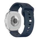 For Samsung Galaxy Watch8 / Watch8 Classic Round Dots Stud Buckle Silicone Watch Band(Blue) - 2