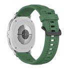 For Samsung Galaxy Watch8 / Watch8 Classic Tire Texture Silicone Watch Band(Army Green) - 2