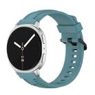 For Samsung Galaxy Watch8 / Watch8 Classic Tire Texture Silicone Watch Band(Rock Green) - 1