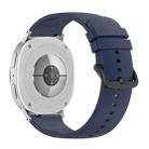 For Samsung Galaxy Watch8 / Watch8 Classic Round Tail Silicone Watch Band(Midnight Blue) - 2
