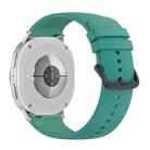 For Samsung Galaxy Watch8 / Watch8 Classic Round Tail Silicone Watch Band(Pine Green) - 2