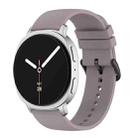 For Samsung Galaxy Watch8 / Watch8 Classic Round Tail Silicone Watch Band(Roland Purple) - 1