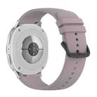 For Samsung Galaxy Watch8 / Watch8 Classic Round Tail Silicone Watch Band(Roland Purple) - 2