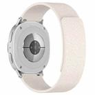 For Samsung Galaxy Watch8 / Watch8 Classic Cloud Wood Grain Magnetic Silicone Watch Band(Starlight) - 2