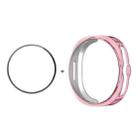 For Samsung Galaxy Watch8 Classic 46mm ENKAY Hat-Prince 2 in 1 Electroplated Soft TPU Cover with Full Coverage PMMA Soft Film(Pink) - 1