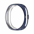 For Samsung Galaxy Watch8 Classic 46mm ENKAY Hat-Prince 2 in 1 Electroplated Soft TPU Cover with Full Coverage PMMA Soft Film(Dark Blue) - 2