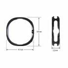 For Samsung Galaxy Watch8 Classic 46mm ENKAY Hat-Prince 2 in 1 Electroplated Soft TPU Cover with Full Coverage PMMA Soft Film(Transparent) - 3