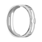For Samsung Galaxy Watch8 Classic 46mm ENKAY Hat-Prince 2 in 1 Electroplated Soft TPU Cover with Full Coverage PMMA Soft Film(Silver) - 2