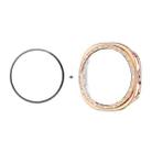 For Samsung Galaxy Watch8 40mm ENKAY Hat-Prince Diamond PC Watch Cover with Full Coverage PMMA Soft Film(Rose Gold) - 1
