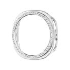 For Samsung Galaxy Watch8 40mm ENKAY Hat-Prince Diamond PC Watch Cover with Full Coverage PMMA Soft Film(Silver) - 2