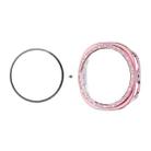 For Samsung Galaxy Watch8 44mm ENKAY Hat-Prince Diamond PC Watch Cover with Full Coverage PMMA Soft Film(Pink) - 1