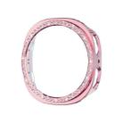 For Samsung Galaxy Watch8 44mm ENKAY Hat-Prince Diamond PC Watch Cover with Full Coverage PMMA Soft Film(Pink) - 2