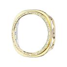 For Samsung Galaxy Watch8 44mm ENKAY Hat-Prince Diamond PC Watch Cover with Full Coverage PMMA Soft Film(Gold) - 2