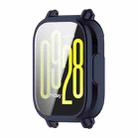 For Redmi Watch 5 Lite ENKAY Hat-Prince Electroplated Soft TPU Watch Cover with Screen Film(Dark Blue) - 1