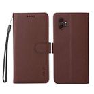For Samsung Galaxy Xcover7 Pro ENKAY RFID Blocking Wallet Kickstand Litchi Texture Leather Phone Case(Brown) - 2