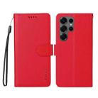 For Samsung Galaxy S24 Ultra 5G ENKAY RFID Blocking Wallet Kickstand Litchi Texture Leather Phone Case(Red) - 2