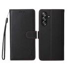 For Samsung Galaxy A17 5G /  A26 5G / A16 ENKAY RFID Blocking Wallet Kickstand Litchi Texture Leather Phone Case(Black) - 2
