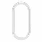 For Xiaomi Mi Band 8 / 9 Ceramic / 10 Ceramic Half Coverage Hollow PC Watch Protective Cover(Transparent) - 2