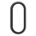 For Xiaomi Mi Band 8 / 9 Ceramic / 10 Ceramic Half Coverage Hollow PC Watch Protective Cover(Black) - 2