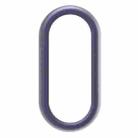 For Xiaomi Mi Band 8 / 9 Ceramic / 10 Ceramic Half Coverage Hollow PC Watch Protective Cover(Midnight Blue) - 2