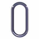 For Xiaomi Mi Band 8 / 9 Ceramic / 10 Ceramic Half Coverage Hollow PC Watch Protective Cover(Midnight Blue) - 3
