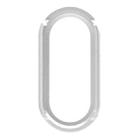 For Xiaomi Smart Band 10 / 10 NFC Half Coverage Hollow PC Watch Protective Cover(Silver) - 3