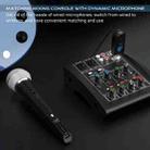 K1 For Handheld Dynamic Mic Wired to Wireless Microphone Converter, 1 Transmitter + 1 Receiver - 3