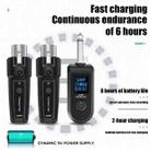 K1 For Handheld Dynamic Mic Wired to Wireless Microphone Converter, 2 Transmitter + 1 Receiver - 2