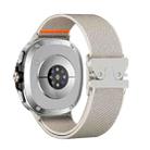 For Samsung Galaxy Watch8 / Watch8 Classic Parachute Buckle Stretch Nylon Watch Band(Starlight) - 1