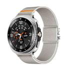 For Samsung Galaxy Watch8 / Watch8 Classic Parachute Buckle Stretch Nylon Watch Band(Starlight) - 2