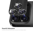 For iPhone 17 Pro Max ENKAY Anti-reflection Camera Lens Brushed Aluminium Alloy Tempered Glass Film(Blue) - 3