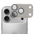 For iPhone 17 Pro ENKAY Anti-reflection Camera Lens Brushed Aluminium Alloy Tempered Glass Film(Titanium Golden) - 1