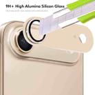 For iPhone 17 Air ENKAY Anti-reflection Camera Lens Frosted Armor Aluminium Alloy Tempered Glass Film(Grey) - 2