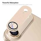 For iPhone 17 Air ENKAY Anti-reflection Camera Lens Frosted Armor Aluminium Alloy Tempered Glass Film(Grey) - 3