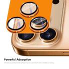 For iPhone 17 Pro Max ENKAY Anti-reflection Camera Lens Frosted Armor Aluminium Alloy Tempered Glass Film(Grey) - 3