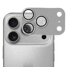 For iPhone 17 Pro ENKAY CD Texture Aluminium Alloy Tempered Glass Lens Cover Film(Grey) - 1