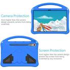 For Lenovo Tab P12 TB-370 2023 EVA Shockproof Tablet Case with Holder & Shoulder Strap(Blue) - 3