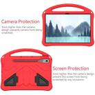For Lenovo Tab P12 TB-370 2023 EVA Shockproof Tablet Case with Holder & Shoulder Strap(Red) - 3