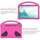 For Lenovo Tab P12 TB-370 2023 EVA Shockproof Tablet Case with Holder & Shoulder Strap(Rose Red) - 3