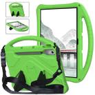 For Lenovo Tab P12 TB-370 2023 EVA Shockproof Tablet Case with Holder & Shoulder Strap(Green) - 1