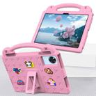 For Lenovo Xiaoxin Pad 11 TB-335FC 2025 Beibei Bear Handle Kickstand Children EVA Shockproof Tablet Case with Shoulder Strap(Pink) - 2